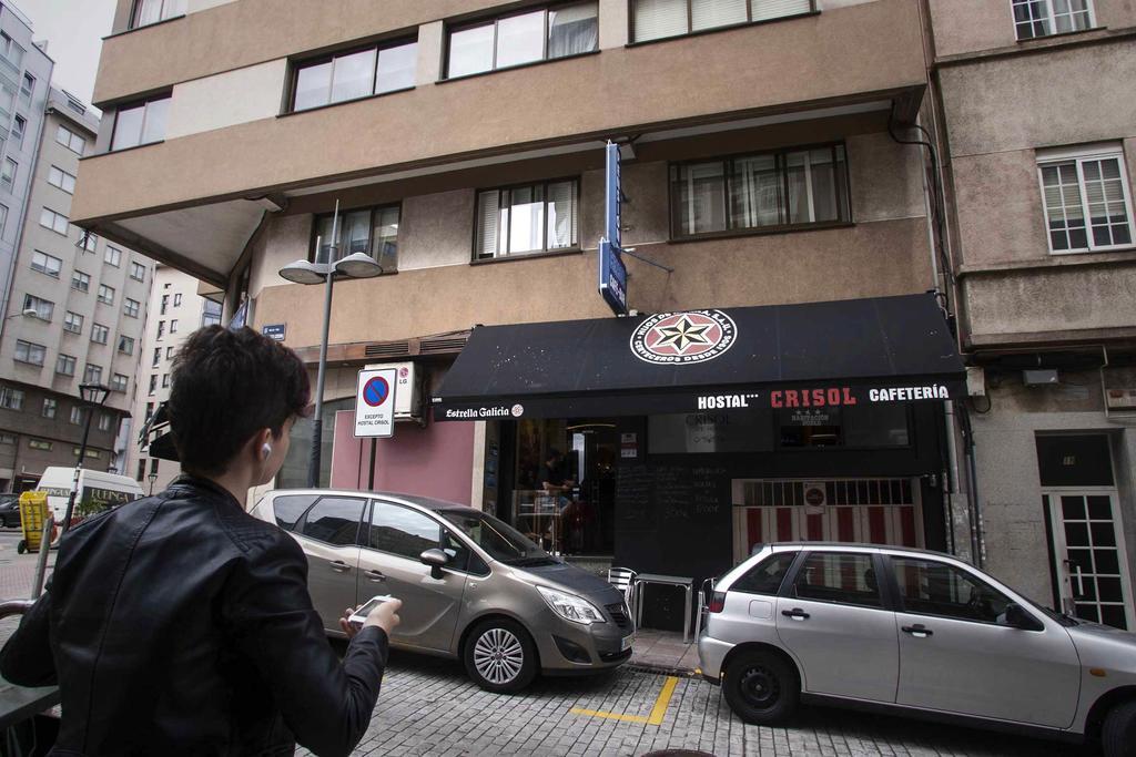 Hostal Crisol A Coruña Exterior foto